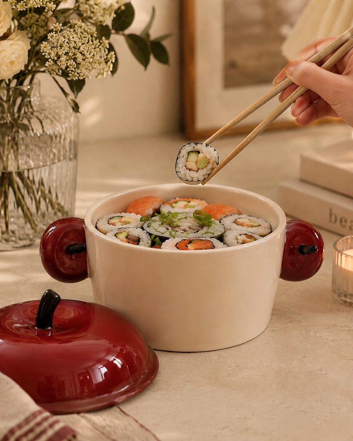Ceramic Apple bowl