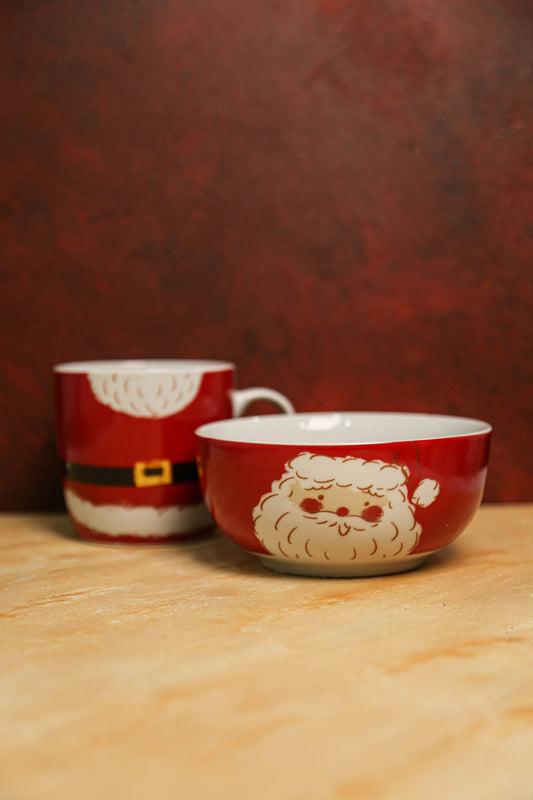 VC Santa Mug & Bowl set