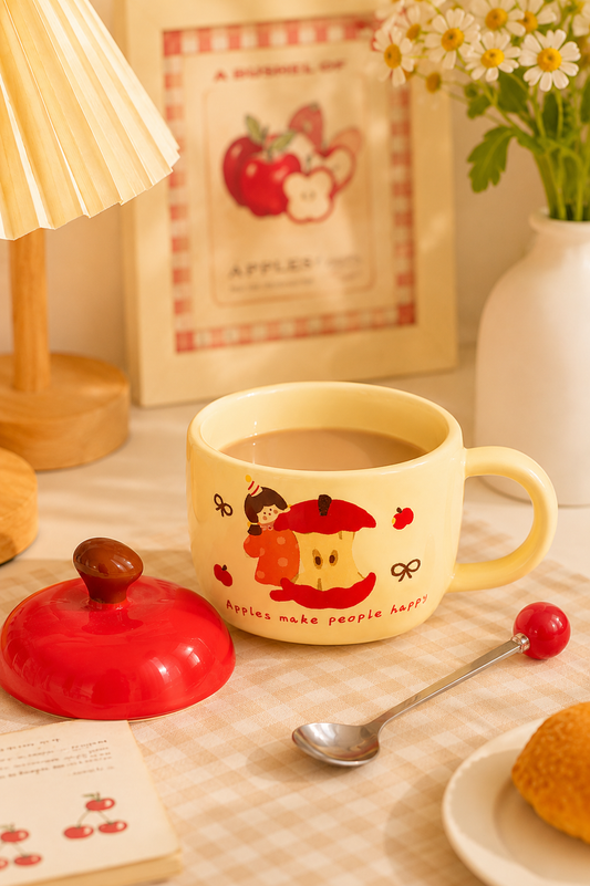 Applewood ceramic mug