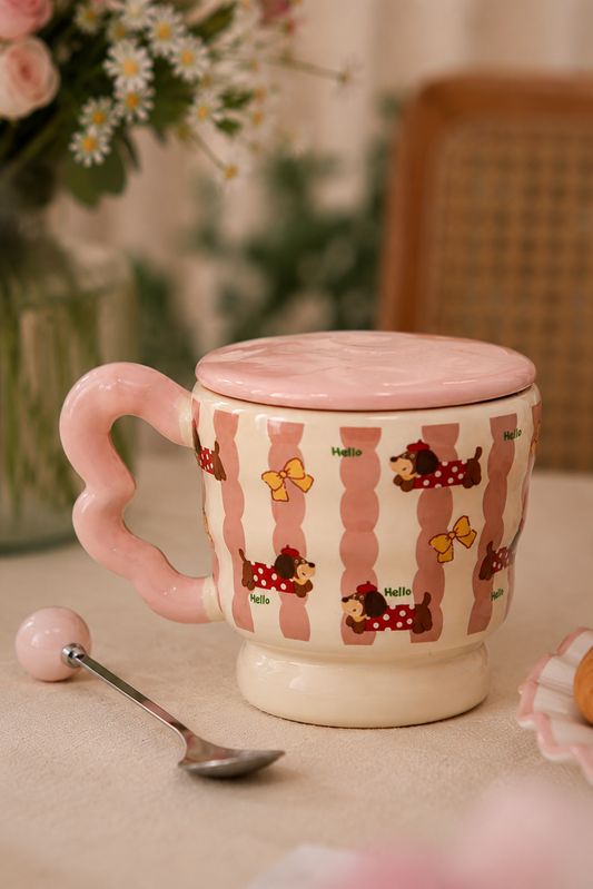 Perfect match pink mug