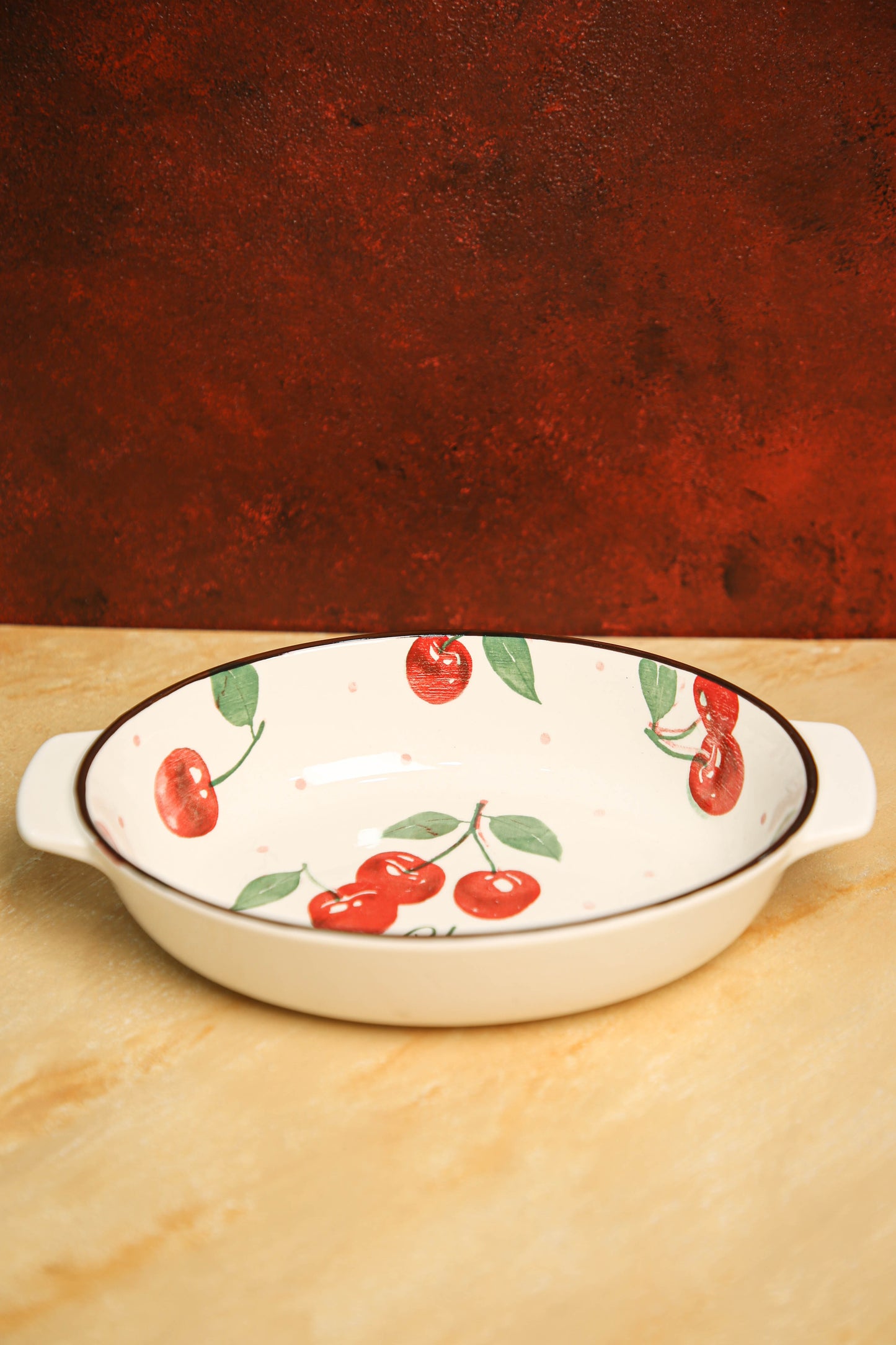 Sweet cherry deep bowl