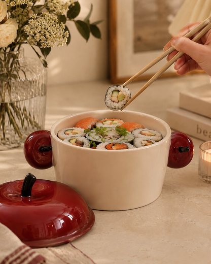 Ceramic Apple bowl
