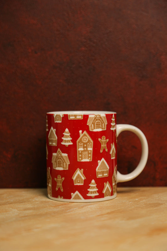 Christmas Gingerbread Printed Mug