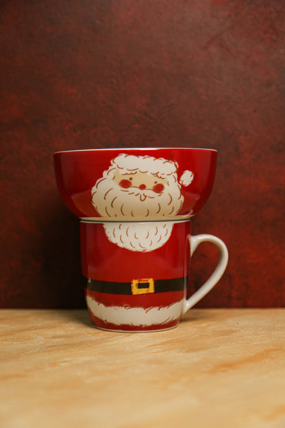 VC Santa Mug & Bowl set