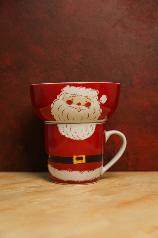 VC Santa Mug & Bowl set