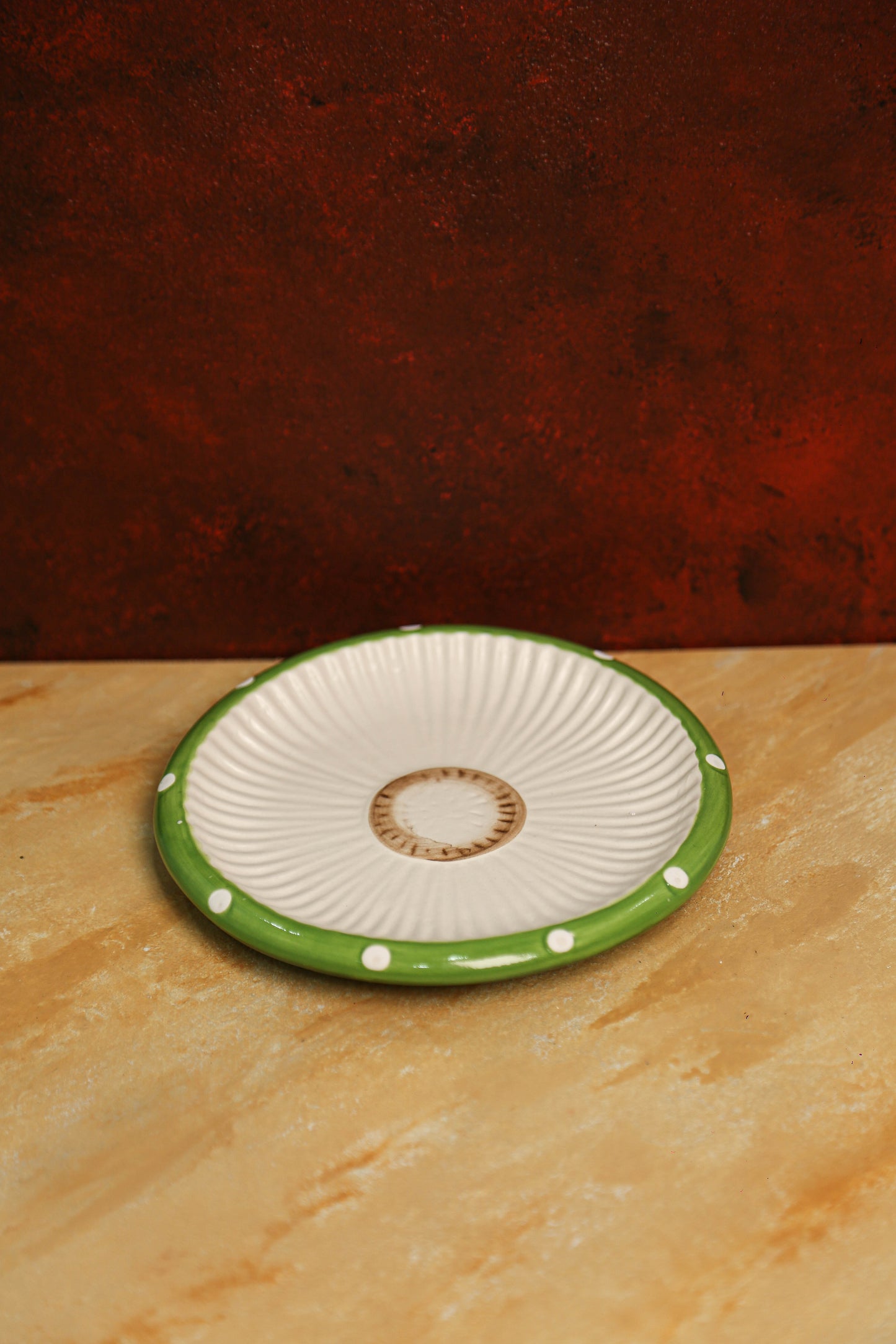 Greeny Mushroom mini plate