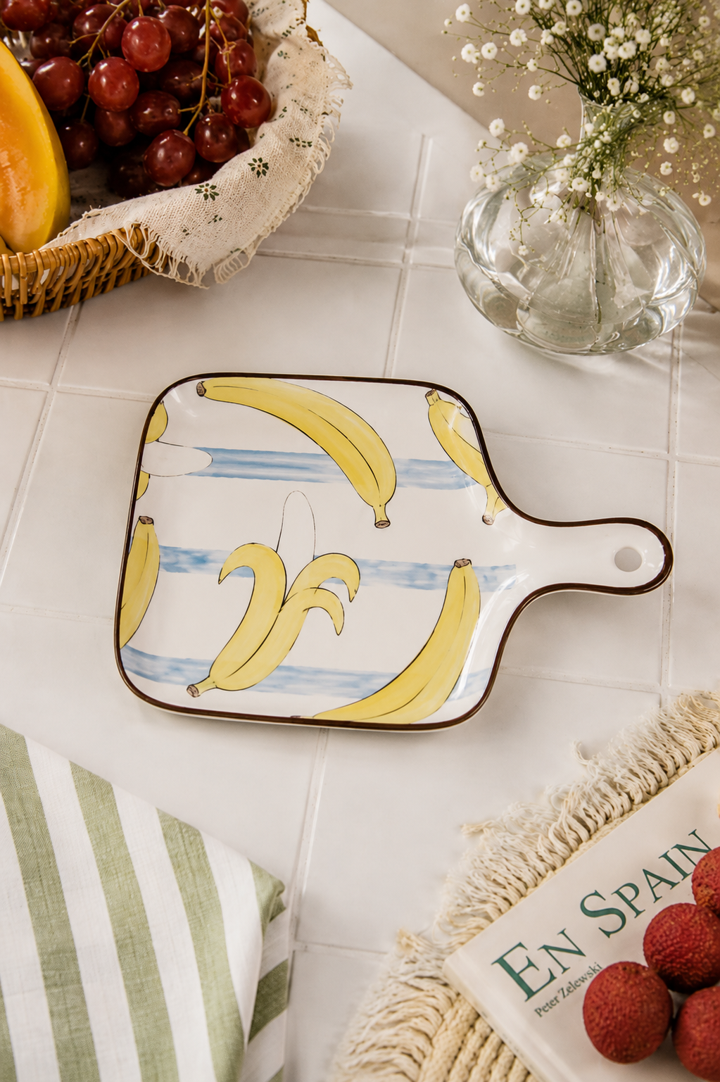 Bananza handle plate