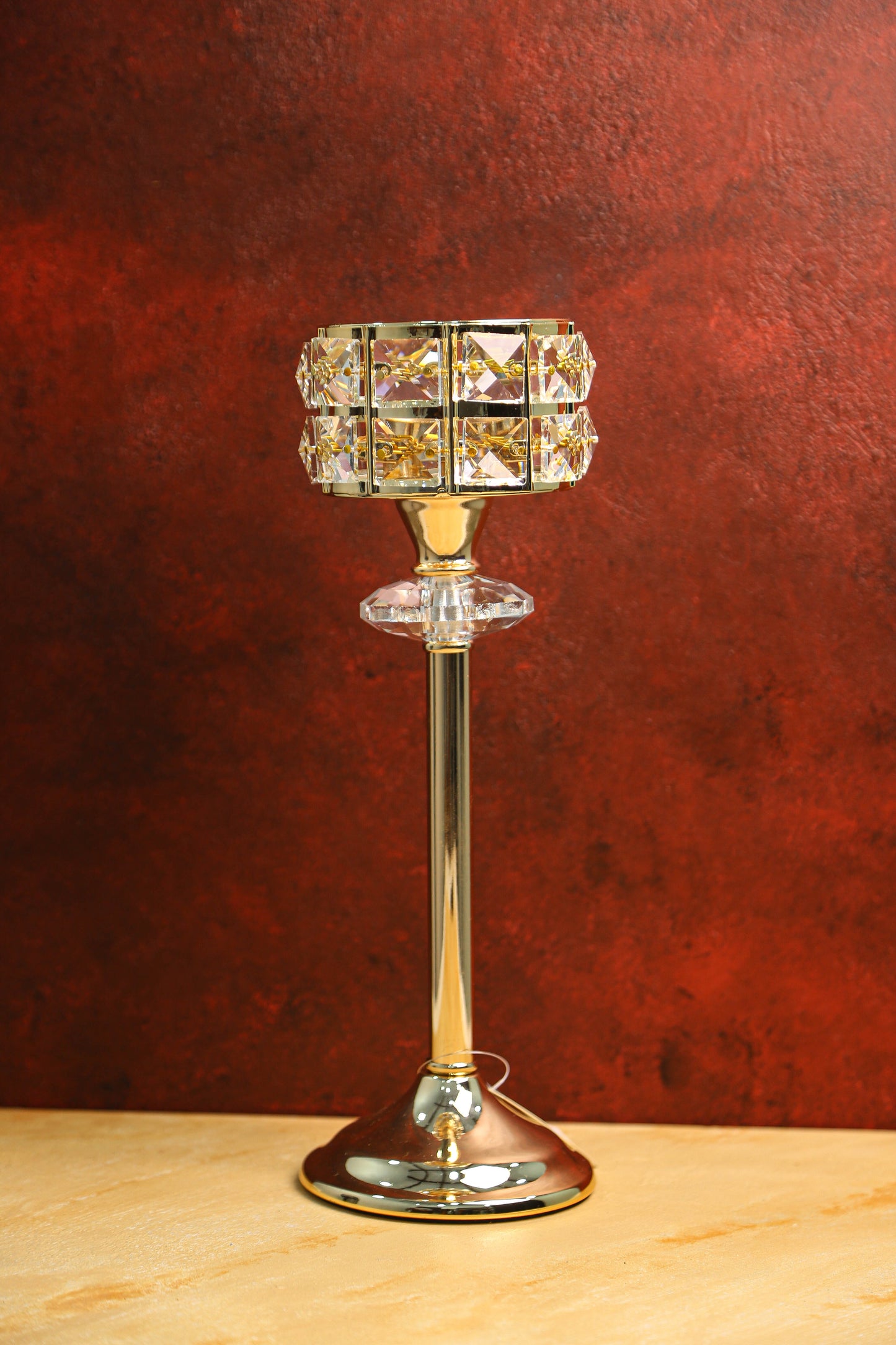 Crystal Halo Candle Stand - Vervok Collective