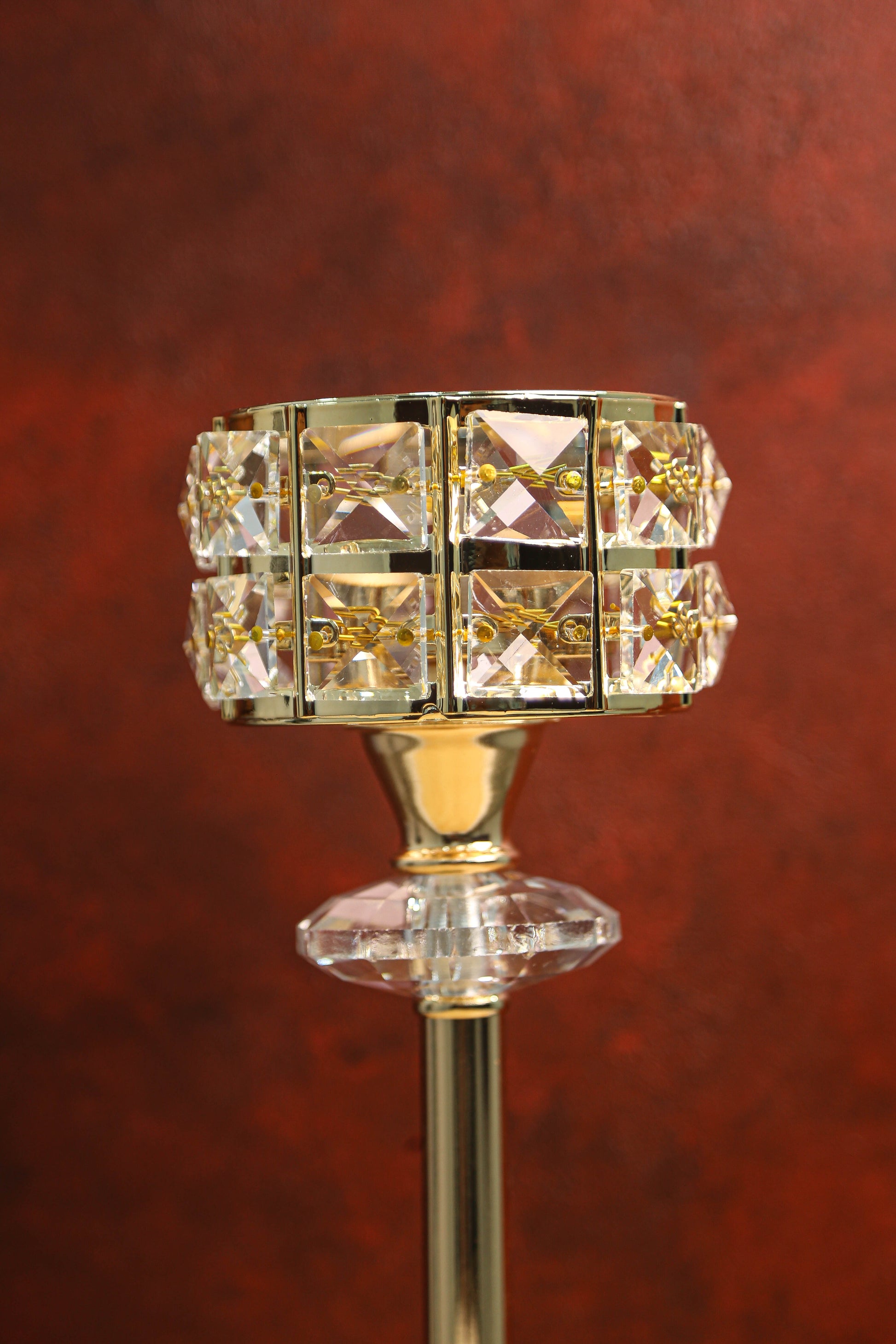 Crystal Halo Candle Stand - Vervok Collective