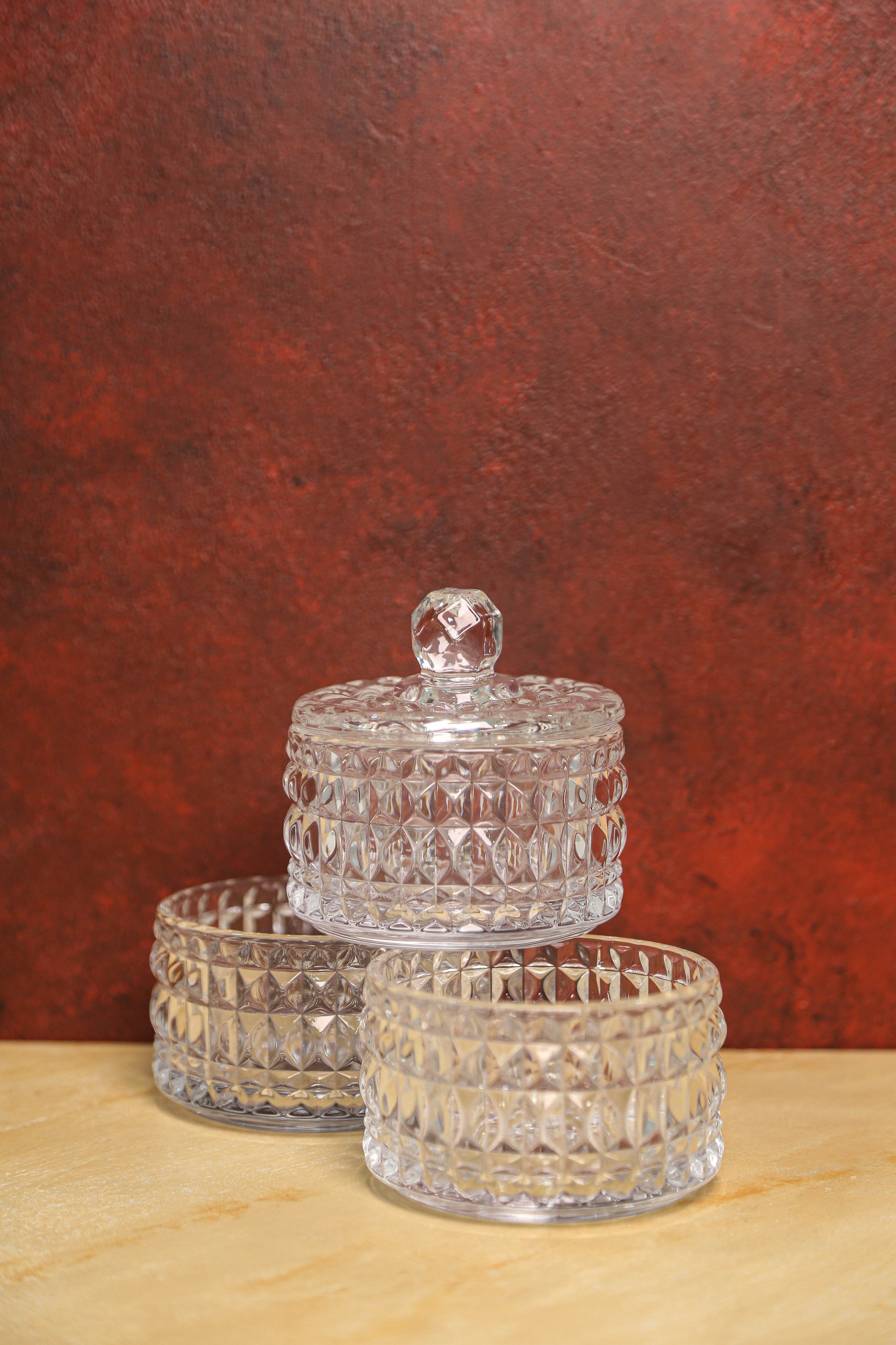 Crystal Stack Storage Jar - Vervok Collective