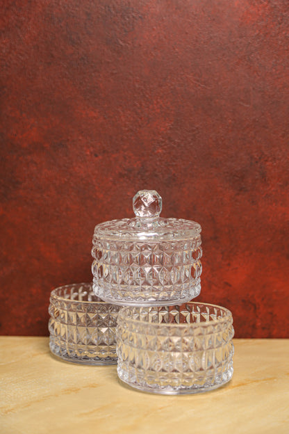 Crystal Stack Storage Jar - Vervok Collective