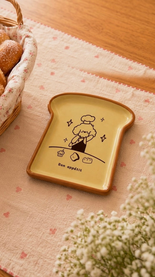 Toasty Ceramic Plate