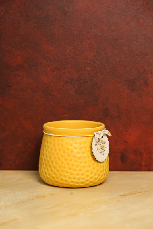 Honeycomb Ceramic pot - Vervok Collective