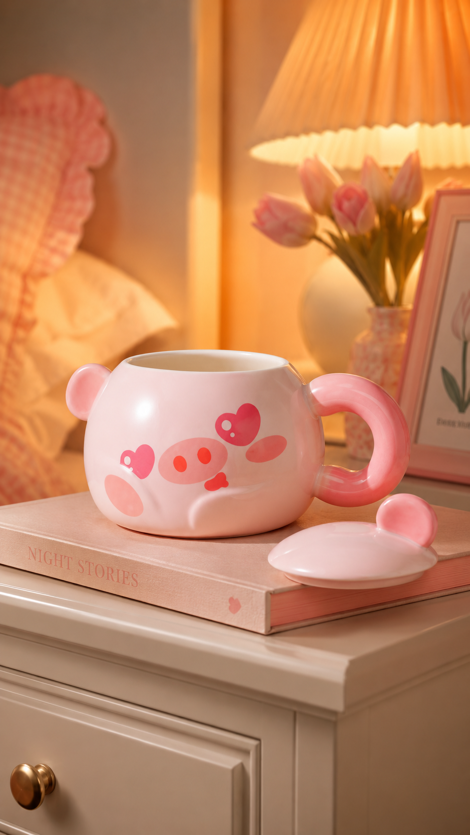 Blush Pig Ceramic Mug
