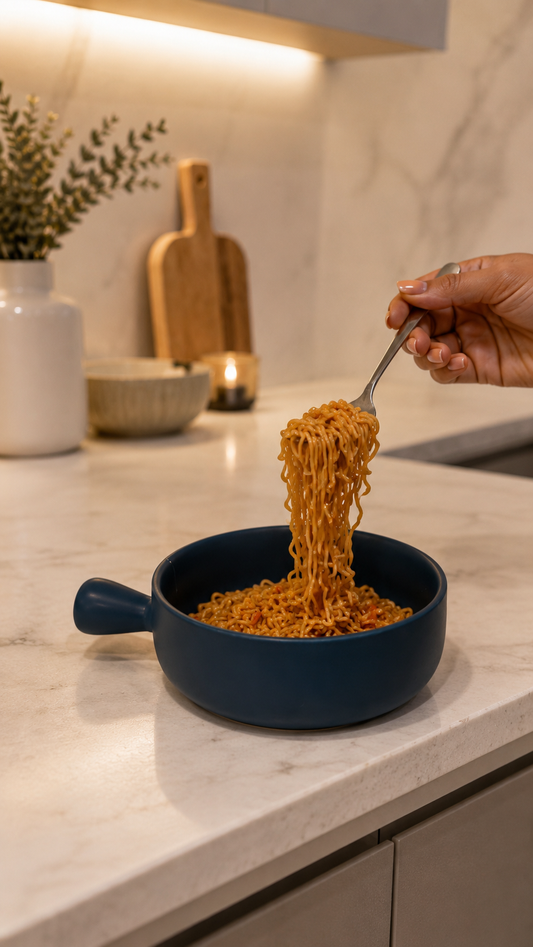 Vero ceramic handle bowl