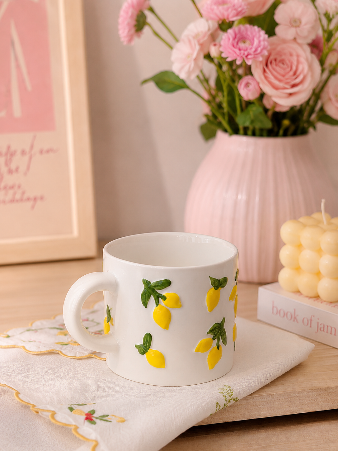 3D lemon mug