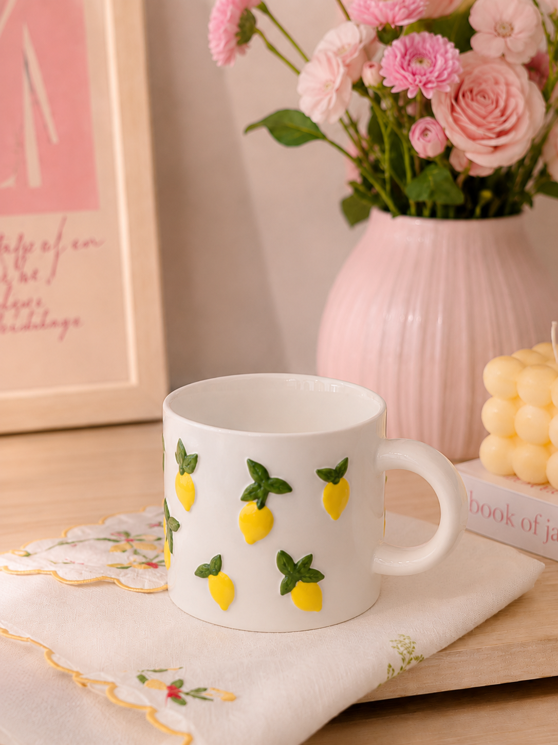 3D lemon mug