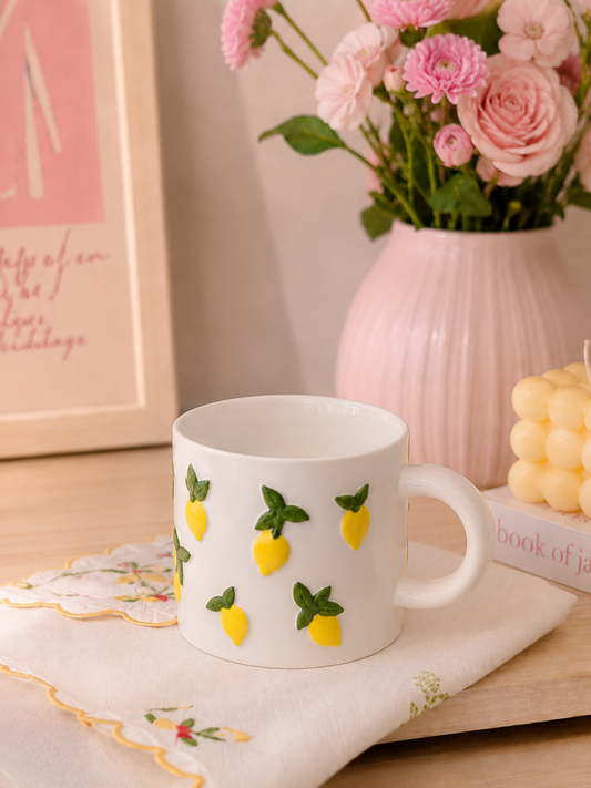 3D lemon mug