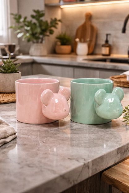 Pastel bear mug  350ml