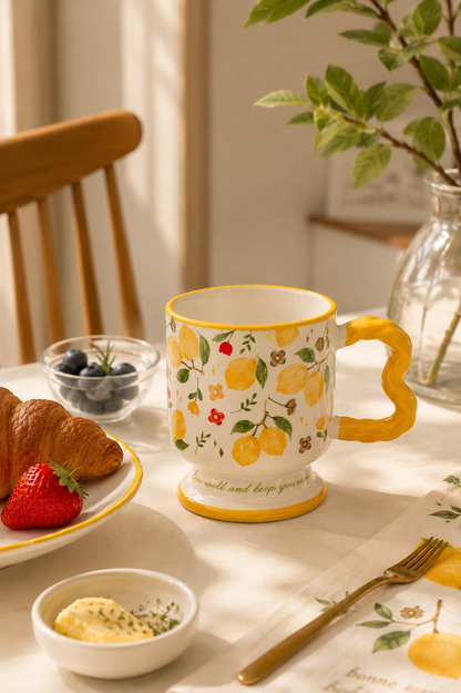 Lemon breeze ceramic mug