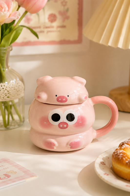 Pigloo ceramic mug