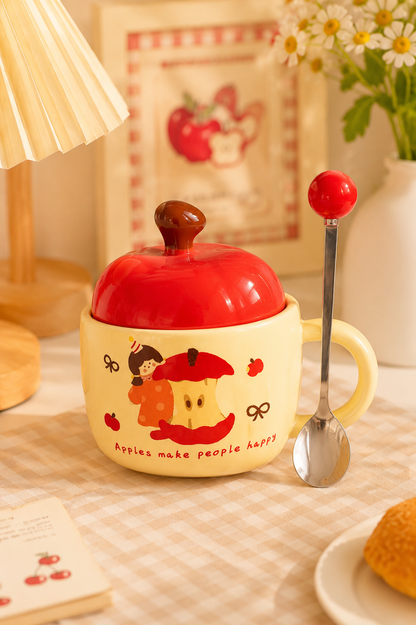 Applewood ceramic mug