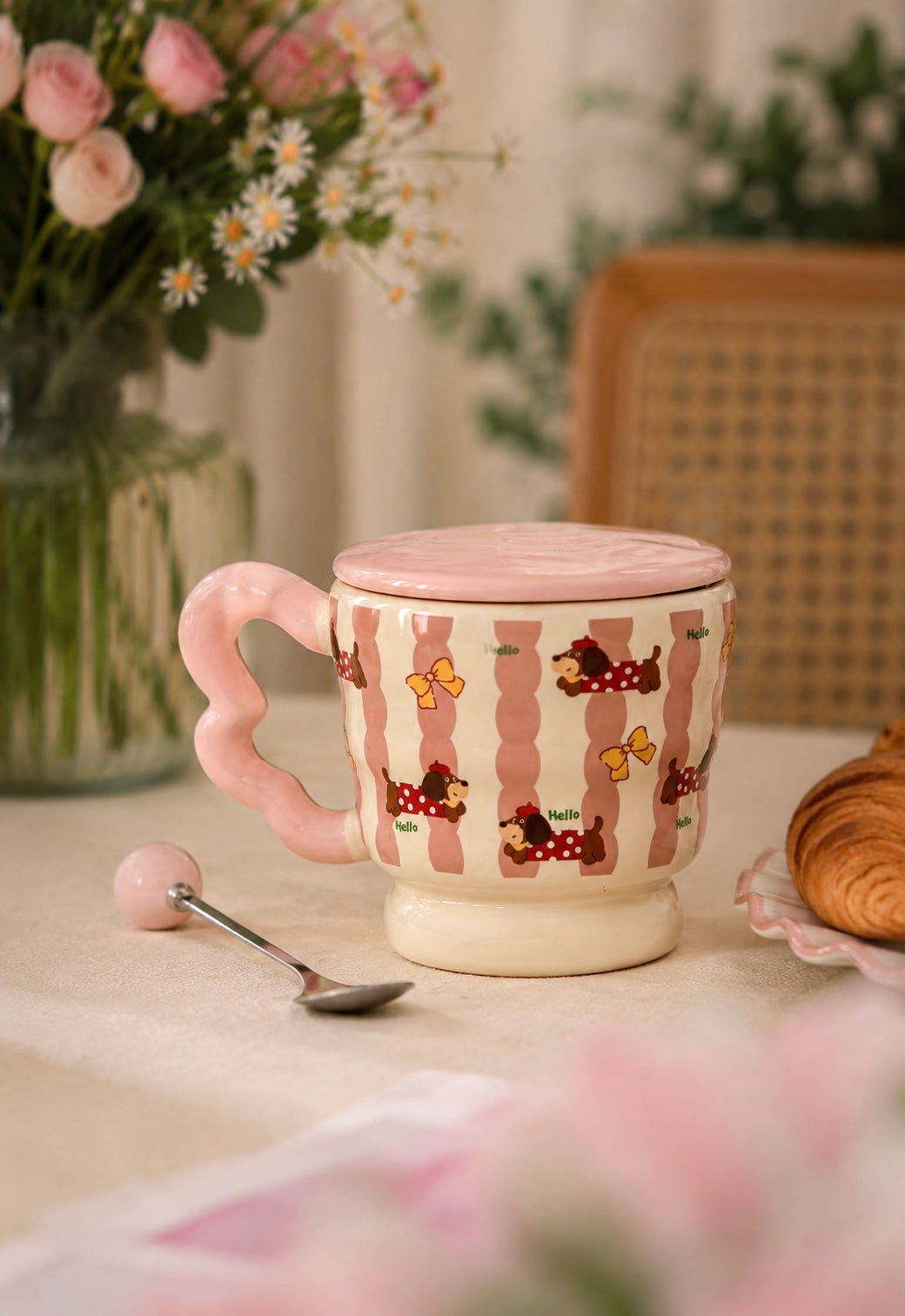 Perfect match pink mug