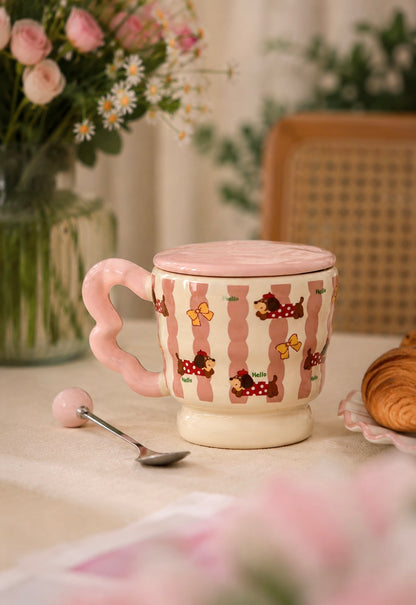 Perfect match pink mug