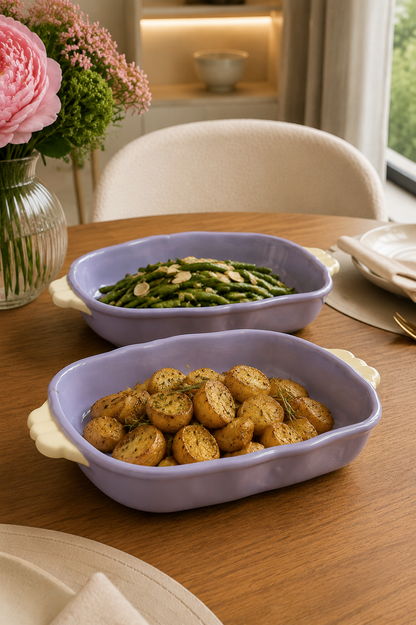 Sugar Bean Square Bowl