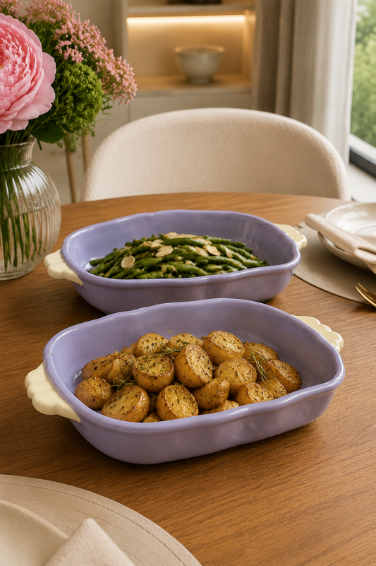 Sugar Bean Square Bowl