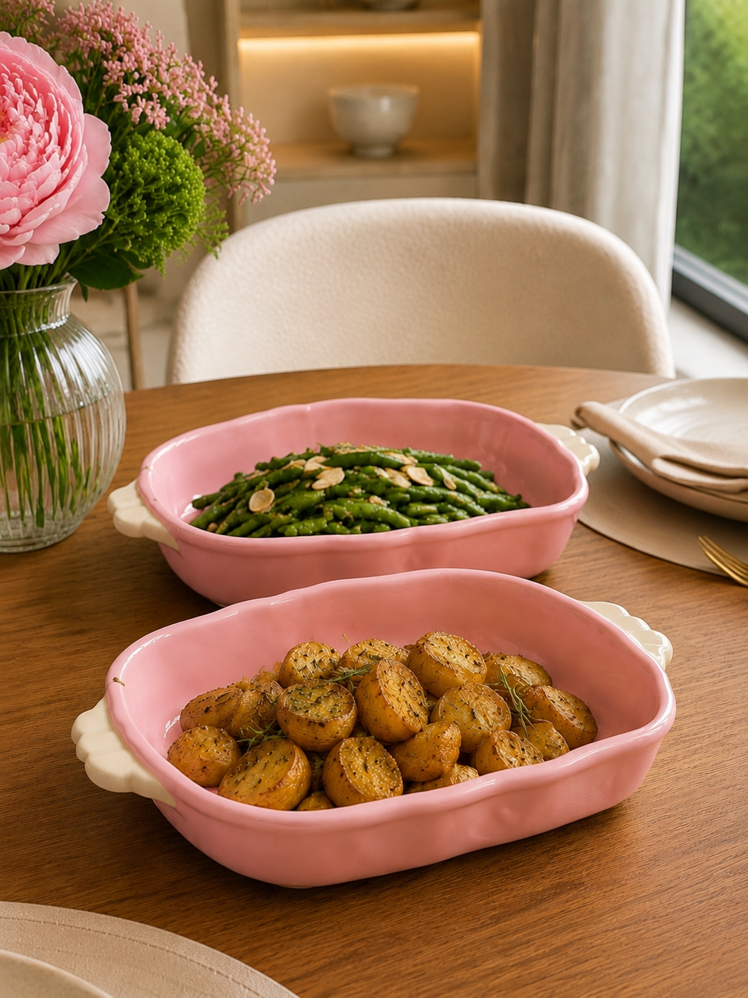Sugar Bean Square Bowl
