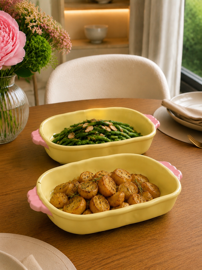 Sugar Bean Square Bowl
