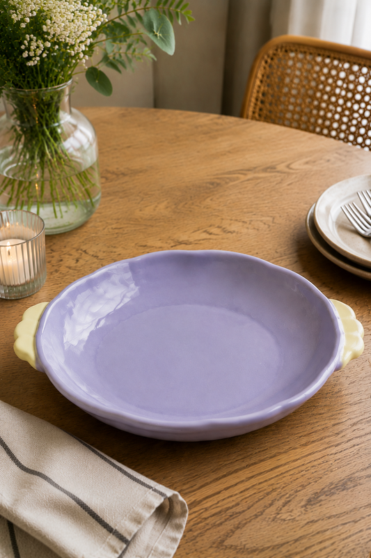 Petal Edge Ceramic Bowl
