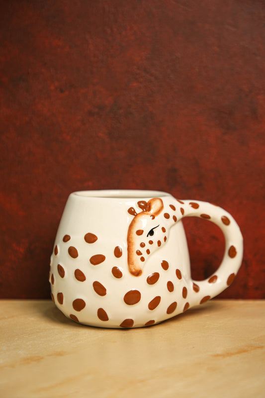 Safari giraffe mug