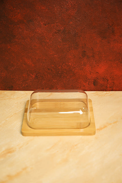 Nordic Wood Butter Dish