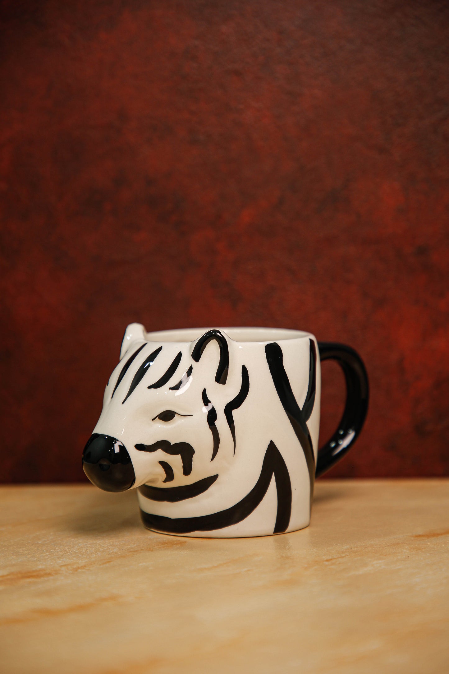 Zebra ceramic mug