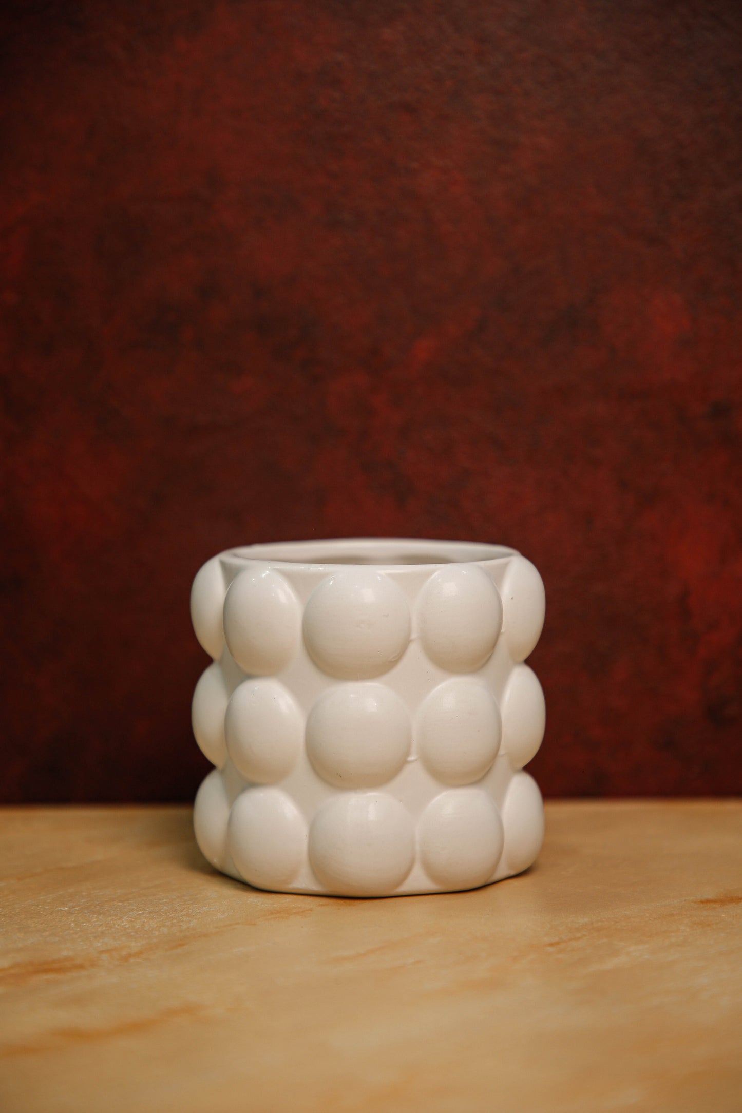 Bubble ceramic pot