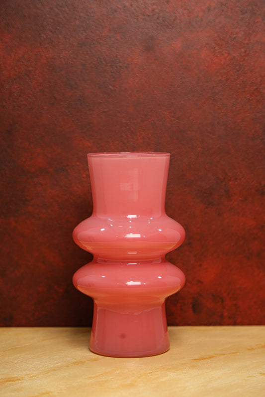 Rosé Cascade Glass Vase - Vervok Collective