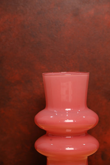 Rosé Cascade Glass Vase - Vervok Collective