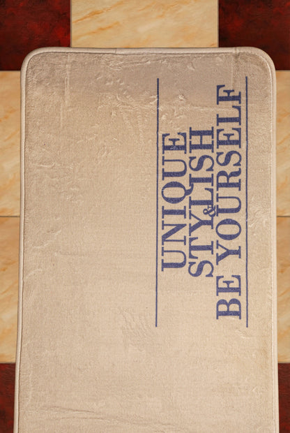 Long Plush Accent Carpet